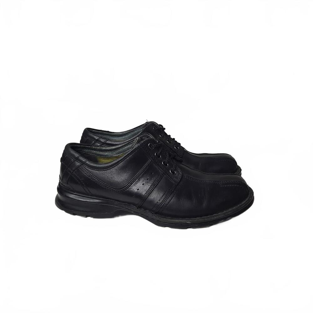 Clarks Men's‎ Black Leather Touring Oxford Shoes Size 8.5